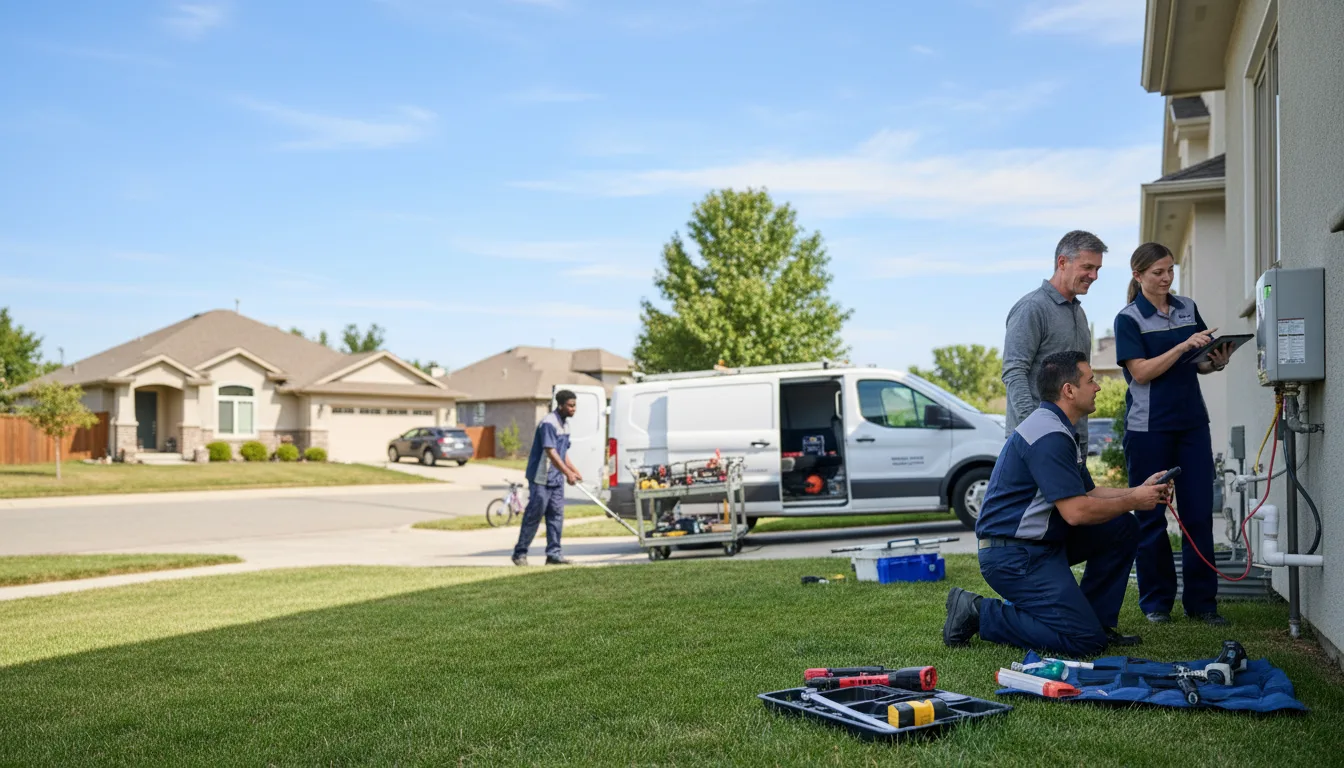 Tankless water heater service in Jasper, MN